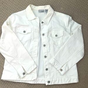 White Denim Jacket